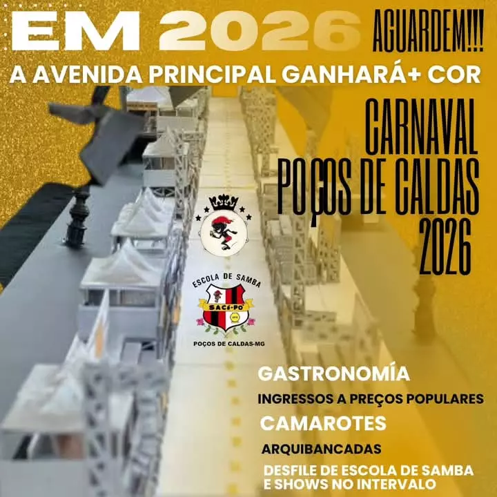 SACI PÔ LANÇARÁ PROJETO DO CARNAVAL DE AVENIDA EM 2026!!!